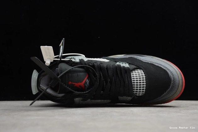 Jordan White Retro 4 Air Off CV9388-001 Bred x 0809